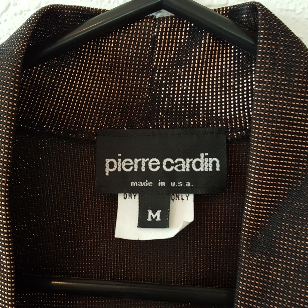 Pierre Cardin VTG gold copper blazer - Picture 3 of 5